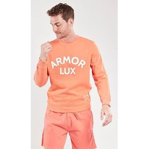 Armor Lux Biologisch erfgoed sweatshirt, Coral E24/Armorlux, L/Tall