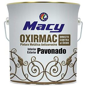 Oxirmac Pavonado Macy Antioxidatie-emaille, voor binnen en buiten, 4 liter, kleur Albero
