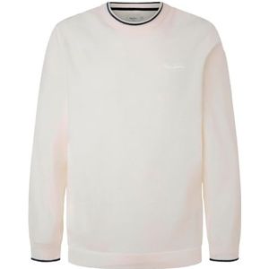 Pepe Jeans Heren Mike Knitwear, Wit (Off White), L, Wit (Off White), L