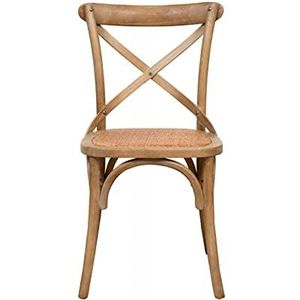 Biscottini Keukenstoel van hout, 86 x 50 x 45 cm, houten keukenstoelen, Made in Italy, vintage stoelen voor eetkamer, keukenstoelen