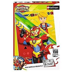 Nathan – puzzel voor kinderen – puzzel 150 P – Super Axel – Power Players – vanaf 7 jaar – 86819