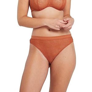 Miss Sans Complexe, Culotte met hoge taille, Joline, IUE Terracotta, 40/42