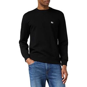 Lee Plain Crew Sweatshirt, heren zwart (Black 01), Large