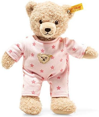 Steiff Teddy & Me Knuffelbeer met roze pyjama - 25 cm