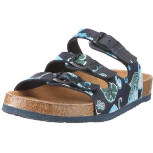 Dr. Brinkmann 700453 700453, damesklompen en slippers, blauw, 38 EU