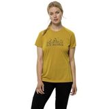 Jack Wolfskin - Morobbia - T-shirt - Goud - Katoen