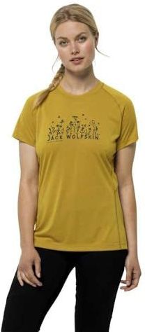 Jack Wolfskin - Morobbia - T-shirt - Goud - Katoen