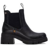 Refresh - 17290501 - Enkellaarsjes - Zwart - Casual - Ritssluiting