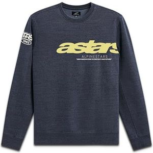 Alpinestars Episode Crew Sweatshirt zonder capuchon voor heren, marineblauw, XL, marineblauw, XL