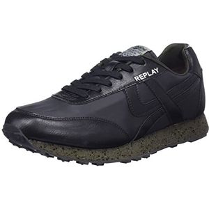 Replay Rude Rock Sneakers, heren, 003 Black, 41 EU