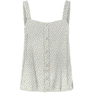 Jdy Sezen Life S/L Top WVN Dia, cloud dancer, L