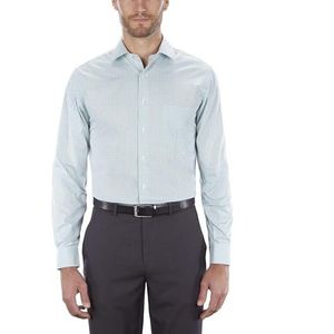 Van Heusen Men's Dress Shirt Regular Fit Flex Collar Check