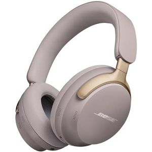 NIEUWE Bose QuietComfort Ultra Draadloze Noise cancelling-hoofdtelefoon met Spatial Audio, over-ear hoofdtelefoon met microfoon, afspeeltijd tot 24 uur, Zandsteen - Limited-Edition