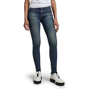 G-Star Raw Kafey Ultra High Skinny Jeans dames Jeans,Blauw (Antique Forest Blue D188-d355),30W / 32L