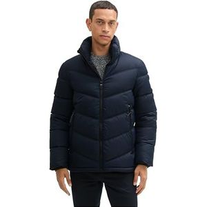 Sportief - Gewatteerde Jas - Zwart - Polyester - Met Capuchon