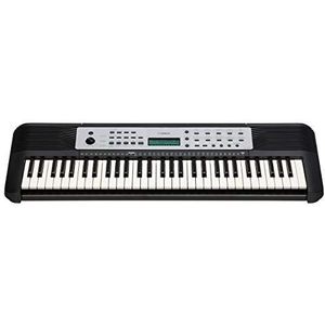 Yamaha Keyboard YPT-270, zwart - keyboard voor starters met 61 toetsen, grote bibliotheek aan sounds en begeleidingen - portable keyboard om mee te starten