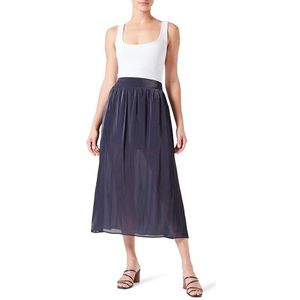 Armani Exchange Women's Shiny Midi Rok Blueberry, 8, blueberry, L