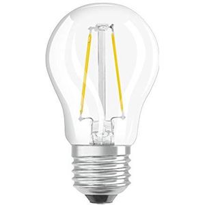 OSRAM LED lamp | Lampvoet: E27 | Koel wit | 4000 K | 2,50 W | helder | LED Retrofit CLASSIC P [Energie-efficiëntieklasse A++] | 10 stuks