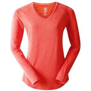 Dare 2B - Damestrui - V-hals - Q-Wic Plus - Sneldrogend - Gerecycled Polyester