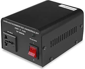 Volt Polska - 5K230110050 - Spanningsomvormer - Zwart - 500VA - 16 x 12,5 x 9 cm