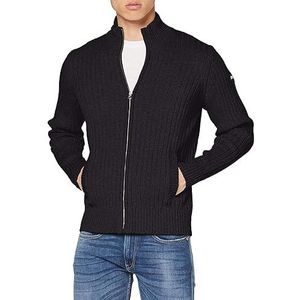 Schott NYC Pullover/sweater voor heren, donkerkaki, S