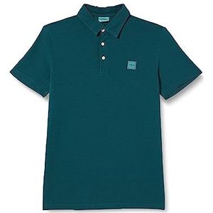 s.Oliver Poloshirt voor heren, korte mouwen, groen, maat XL, groen, XL