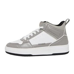 ONLY Dames Onlsaphire-2 Pu High Noos Sneakers, asphalt, 41 EU