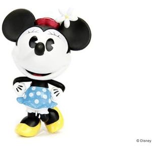 Jada Toys 253071001 - Minnie Mouse Metaal figuur, 10 cm, Klassiek Disney verzamelobject, speelfiguur, vanaf 8 jaar
