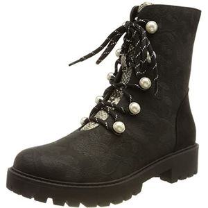 Desigual Dames Schoen_Biker_Pearl Fashion Boot, zwart, 39 EU