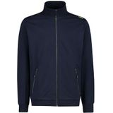 CMP - Stretch Fleece Sweatshirt - Blauw - Heren - Met Doorlopende Ritssluiting