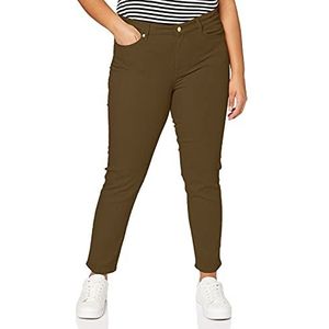 7 For All Mankind Dames Roxanne Enkel Casual broek, Groen, 25W