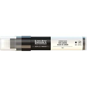 Liquitex 4610337 Professional Paint Acryl - Marker acrylverf, lichtecht - Brede punt - 8-15mm, Carbon Black
