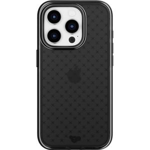 Tech21 Evo Check case voor iPhone 15 Pro - Impact Protection Case - Smokey/Zwart