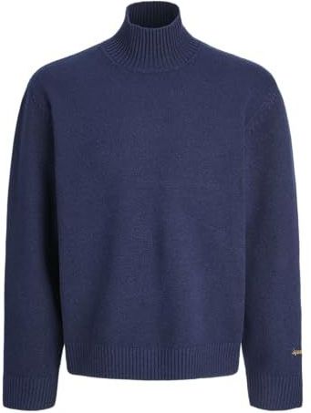 Jack & Jones - JORNORREBRO - Trui - Marine - Losse Pasvorm