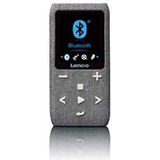 Lenco Xemio-861 - Bluetooth MP3-speler - 8 GB micro-SD-kaart - Bluetooth - FM-radio - spraakmemofunctie - 1,8" TFT display - E-bookfunctie - tot 64 GB opslagruimte - grijs