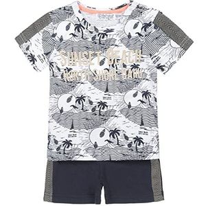 Dirkje - Jongens Boxpakje - Marineblauw - Katoen - 0 maanden