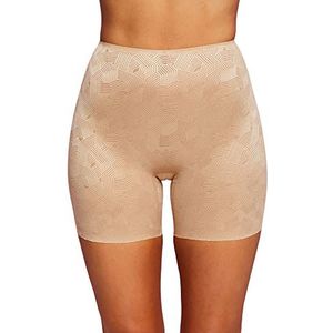 ESPRIT Bodywear Dames Soft Shaping LACE Biker Short dijbeen-Shapewear, Dusty Nude, 38, Dusty Nude, 38