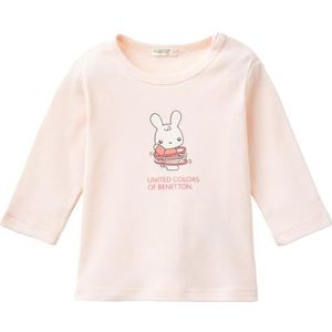 United Colors of Benetton t-shirt m/l, Roze, 50 cm