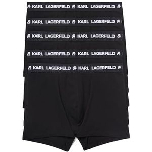 Karl Lagerfeld - LOGO TRUNK - Boxershorts - Zwart - Lot van 5