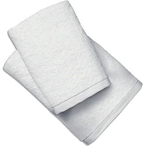 Mat & Rose handdoek, 70 x 140 cm, wit