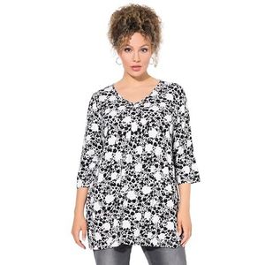 Bikini - Bloemenprint - Jersey - V-hals - Driekwart Mouw