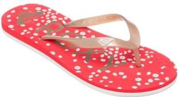 Roxy - Tahiti VII - Damessandalen - Rood Goud - TPR Banden