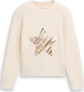 TOM TAILOR kinder meisjes trui, 18592, vintage beige, 92