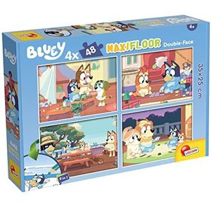 Bluey - Vloerpuzzel - Multicolor - Hoogwaardige Materialen - 25x35 cm