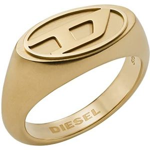 Diesel Gouden Roestvrijstalen D-logoring