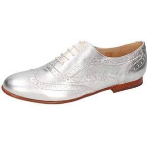 Melvin & Hamilton oxford schoenen dames sonia 1, zilver, 37 EU