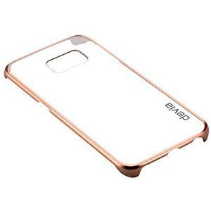 Devia Case Glimmer Samsung S7 Edge G935 ID-kaart zak, goud, 9 cm, ID-kaartvak