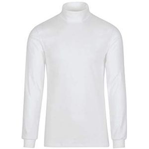 Trigema - TRIGEMA - Colshirt - Wit - Ski- en Sportcoltrui - Lange Mouwen