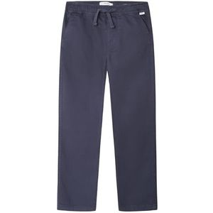 Pepe Jeans Charles broek voor jongens, blauw (marine), 10, Blauw (zwart), 10 jaar