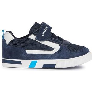 Geox Baby-jongens B Kilwi Boy B Sneakers, marineblauw/wit, 24 EU